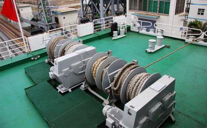 導電滑環在船舶用絞車系統中的應用