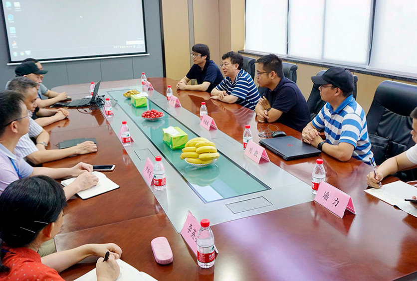 哈爾濱工業大學校長助理沈毅帶隊訪問全盛機電